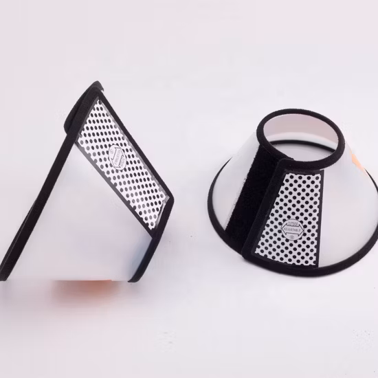 Красивый экологически чистый надувной защитный ошейник из ПВХ для домашних животных оптом