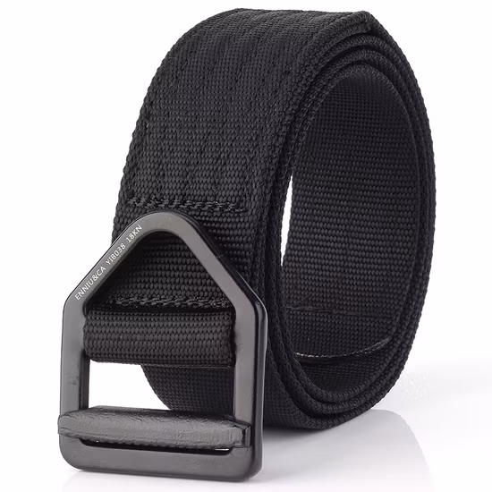 Мужской модный кожаный ремешок, регулируемая пряжка, повседневный спортивный пояс с отверстием
